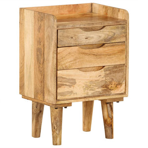 Nachttisch Massivholz Mango 40x30x59,5 cm