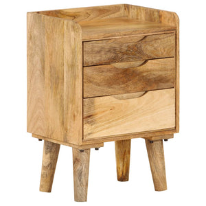 Nachttisch Massivholz Mango 40x30x59,5 cm