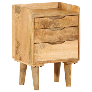 Nachttisch Massivholz Mango 40x30x59,5 cm