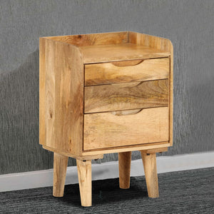 Nachttisch Massivholz Mango 40x30x59,5 cm