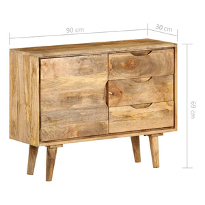 Sideboard Massivholz Mango 90x30x69 cm