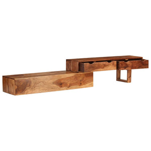 vidaXL TV Cabinet 200×30×35 cm Solid Acacia Wood