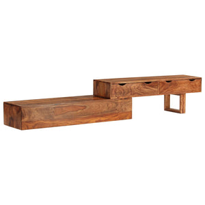 vidaXL TV Cabinet 200×30×35 cm Solid Acacia Wood