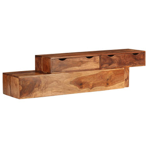 TV-Schrank 200×30×35 cm Massivholz Akazie