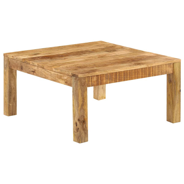 Couchtisch 80x80x40 cm Massivholz Mango