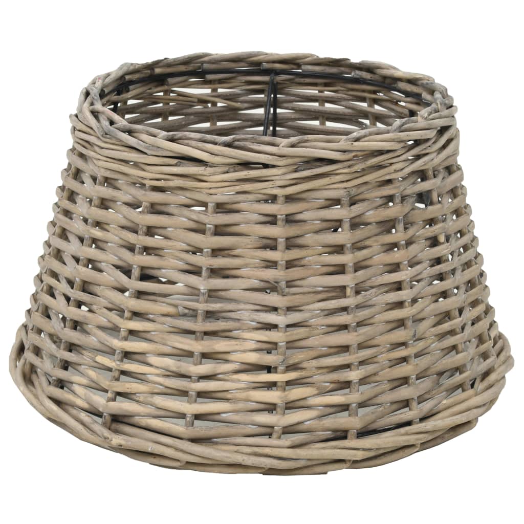 Lampenschirm Korbweide 38 x 23 cm Natur