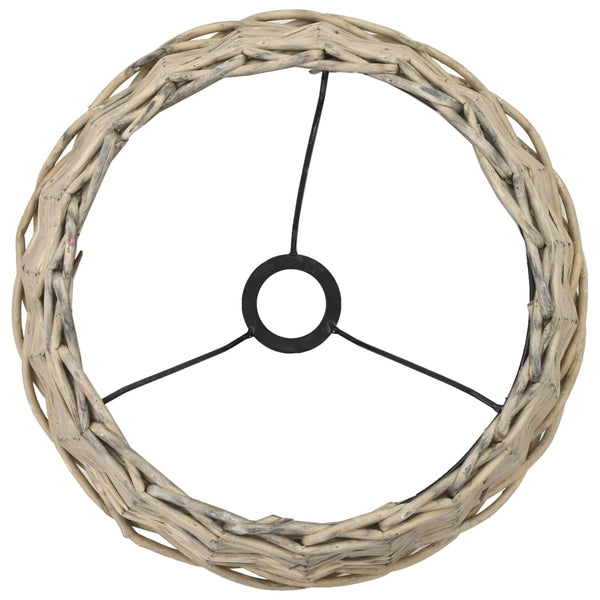 Lampenschirm Korbweide 38 x 23 cm Natur
