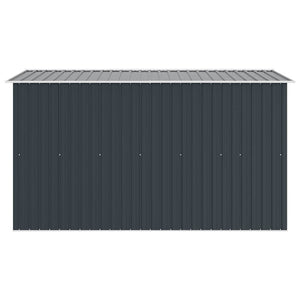Gerätehaus 257x298x178 cm Metall Anthrazit