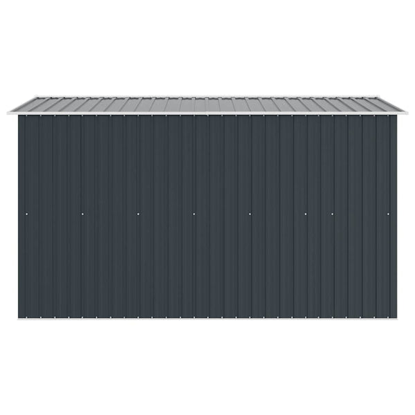 Gerätehaus 257x298x178 cm Metall Anthrazit