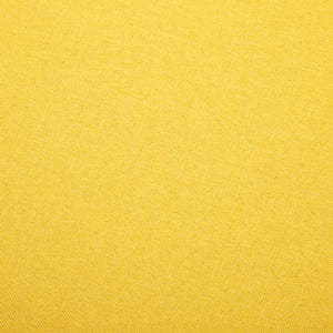 vidaXL Chaise rembourrée jaune en tissu