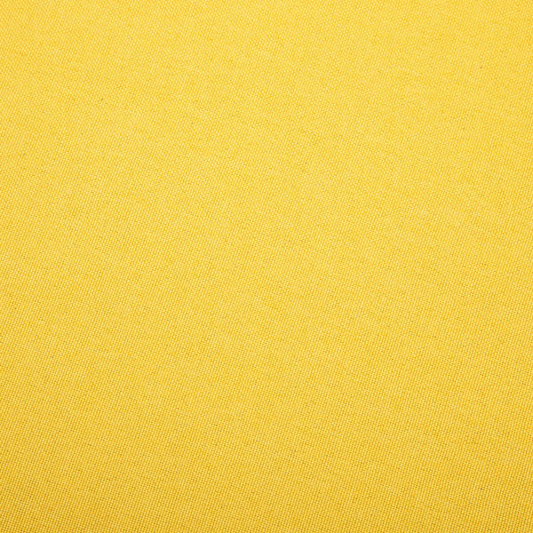 vidaXL Chaise rembourrée jaune en tissu