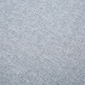 Sofa L-Form Stoff 171,5x138x81,5 cm Hellgrau