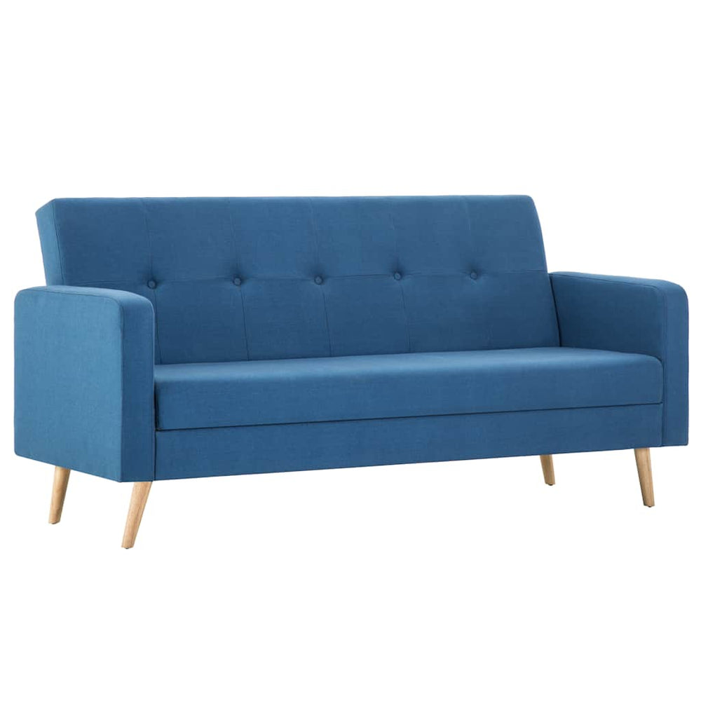 Sofa Stoff Blau