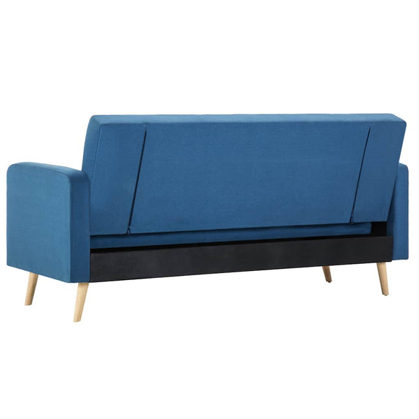 Sofa Stoff Blau
