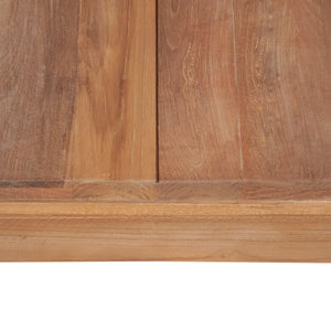 vidaXL Table basse en teck massif naturel 60x60x40 cm
