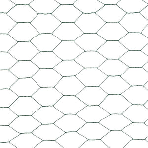 Drahtzaun Stahl mit PVC-Beschichtung 25x1,2 m Grün