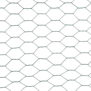 Drahtzaun Stahl mit PVC-Beschichtung 25x1,2 m Grün
