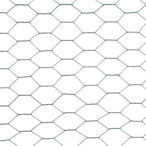 Drahtzaun Stahl mit PVC-Beschichtung 25x1,2 m Grün
