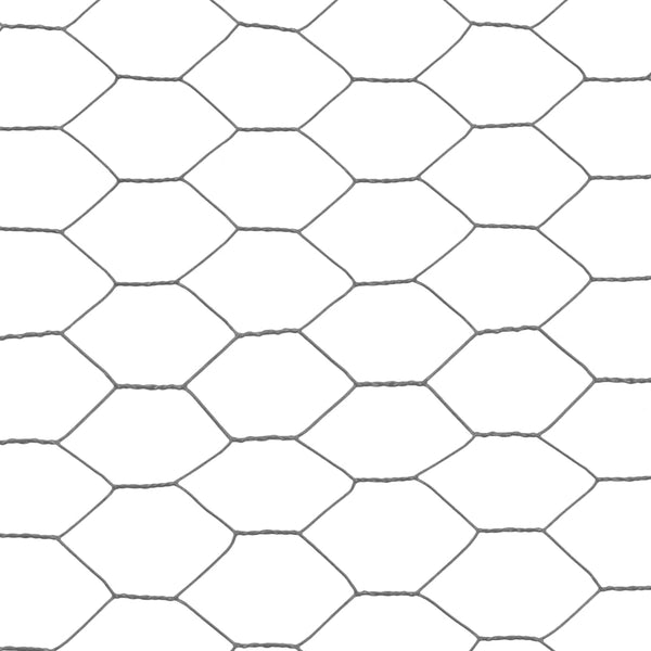 Drahtzaun Stahl mit PVC-Beschichtung 25x0,75 m Grau