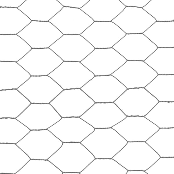 Drahtzaun Stahl mit PVC-Beschichtung 25x0,75 m Grau