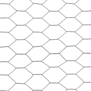 Drahtzaun Stahl mit PVC-Beschichtung 25x1,2 m Grau