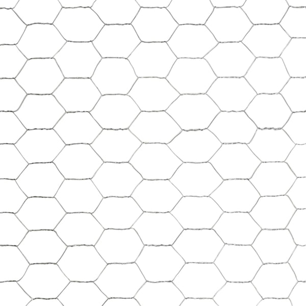 Drahtzaun Verzinkter Stahl 25x1,2 m Silbern
