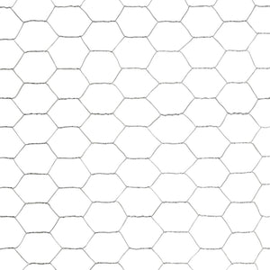 Drahtzaun Verzinkter Stahl 25x1,5 m Silbern