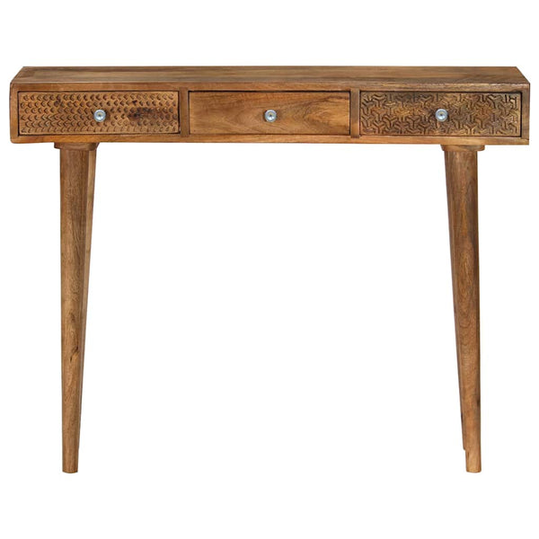 Konsolentisch Mangoholz Massiv 102 x 30 x 79 cm