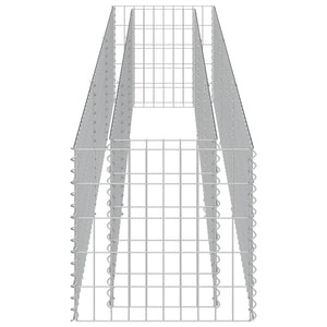 Gabionen-Hochbeet Verzinkter Stahl 270×50×50 cm