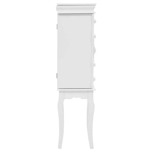 vidaXL Armoire à bijoux Blanc