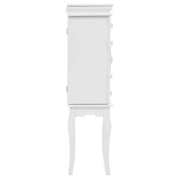 vidaXL Armoire à bijoux Blanc