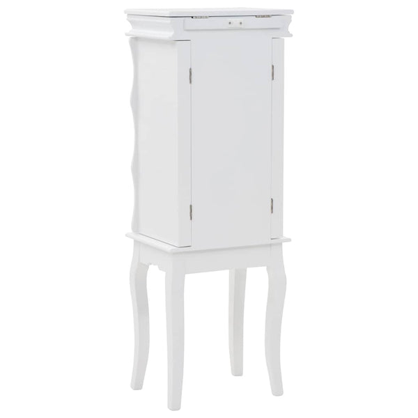 vidaXL Armoire à bijoux Blanc