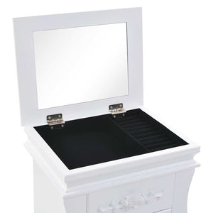 Schmuckschrank Weiß