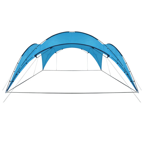 Hellblauer Kuppelpavillon 450x450 cm