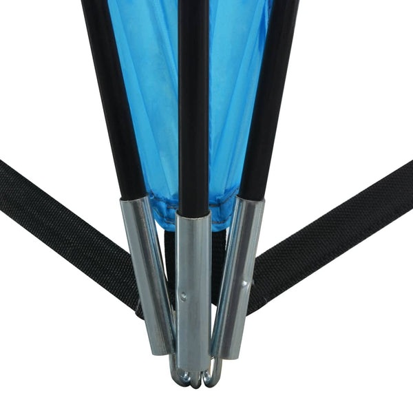 Hellblauer Kuppelpavillon 450x450 cm