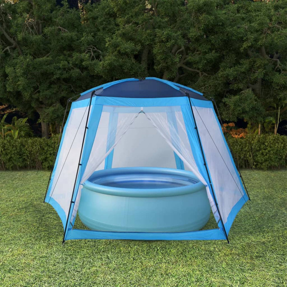 Poolabdeckung Zelt - 500x433x250 cm Blau