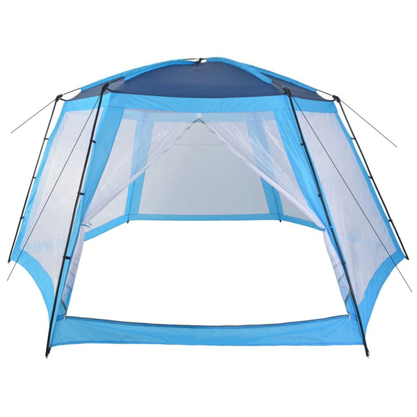 Poolabdeckung Zelt 590x520x250cm Blau