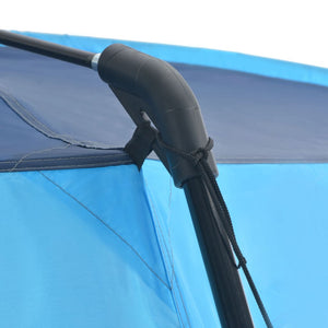 Poolabdeckung Zelt 660x580x250cm Blau