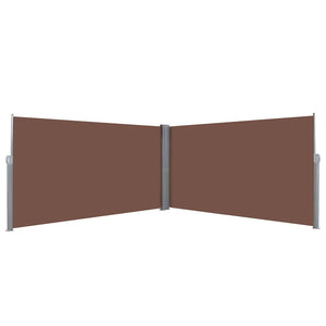 Ausziehbare Seitenmarkise 160×600 cm Braun
