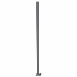 Ausziehbares Seitenmarkise Creme 600 x 200 cm Metall
