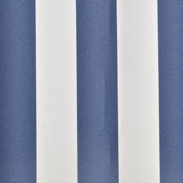 Markisenbespannung Canvas Blau & Weiß 450x300 cm