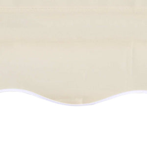 Markisenbespannung Canvas Creme 5x3 m