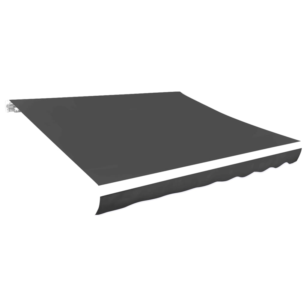 Markisenbespannung Canvas Anthrazit 3,5x2,5 m