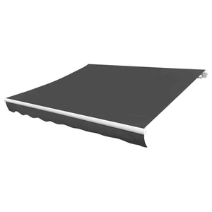 Markisenbespannung Canvas Anthrazit 3,5x2,5 m