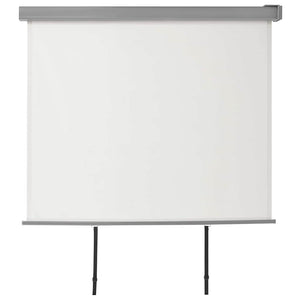 Balkon-Seitenmarkise Multifunktional 150x200 cm Creme