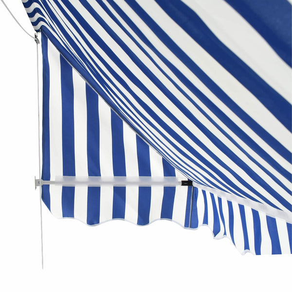 Markise Blau 200 cm Stoff