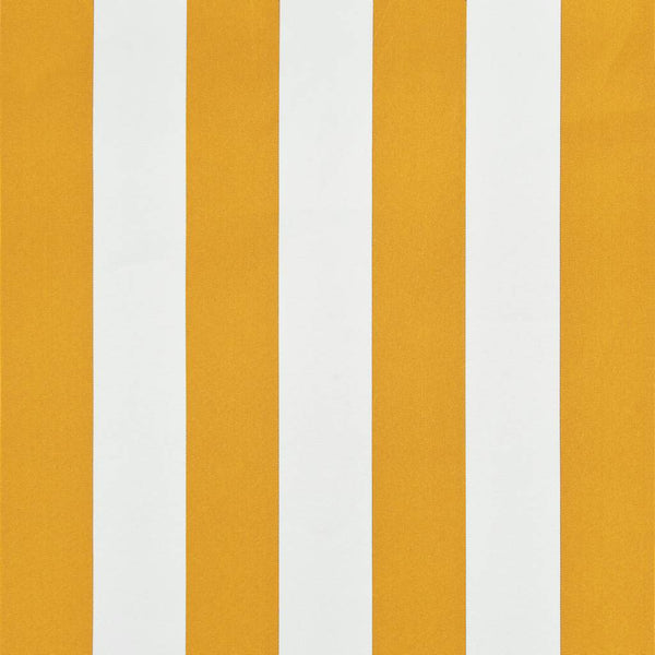 Einziehbare Markise 200×150 cm Gelb und Weiß