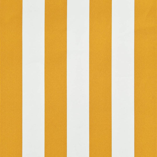 Einziehbare Markise 250×150 cm Gelb und Weiß