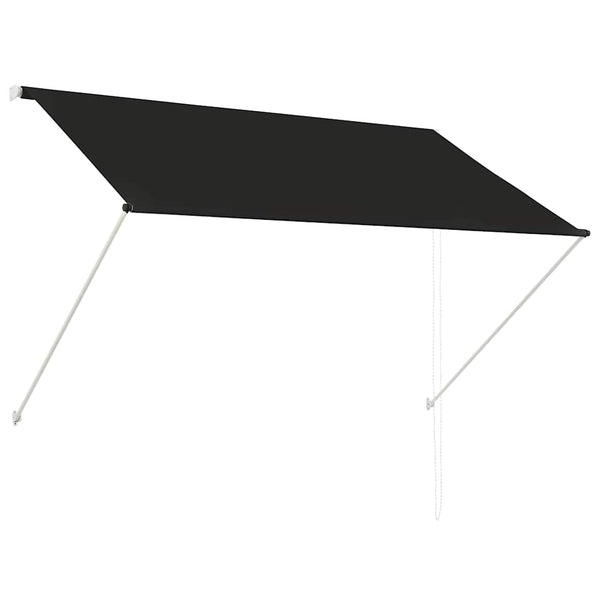 vidaXL Auvent rétractable 200×150 cm Anthracite