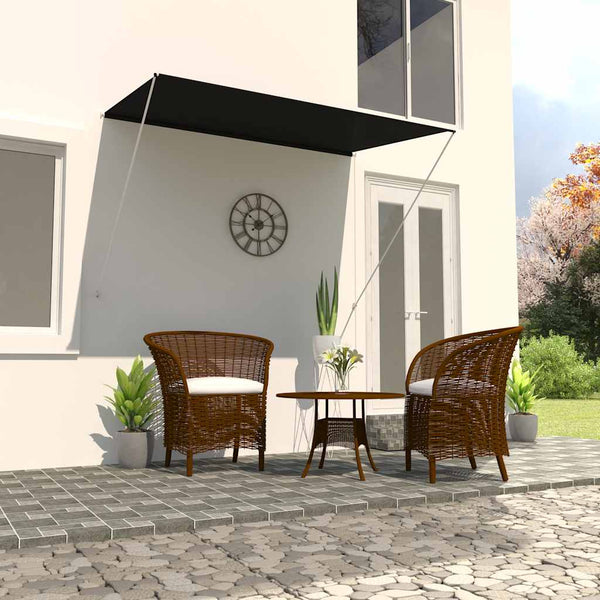 vidaXL Auvent rétractable 200×150 cm Anthracite
